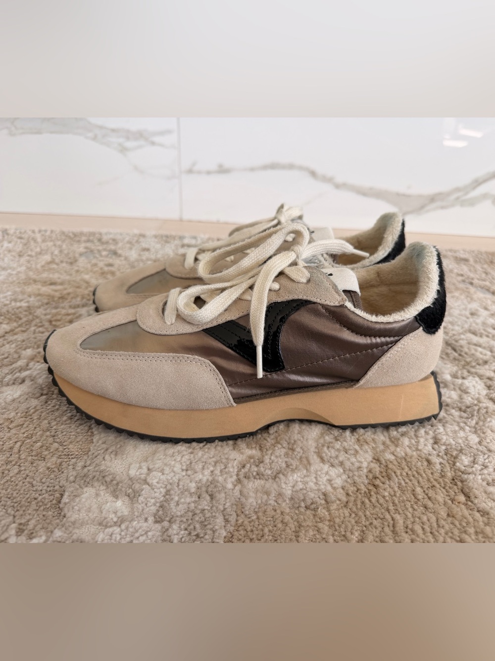 Victoria Nylon Cosmos Metal Shoes Sneakers Sz 41 US 10 women’s
